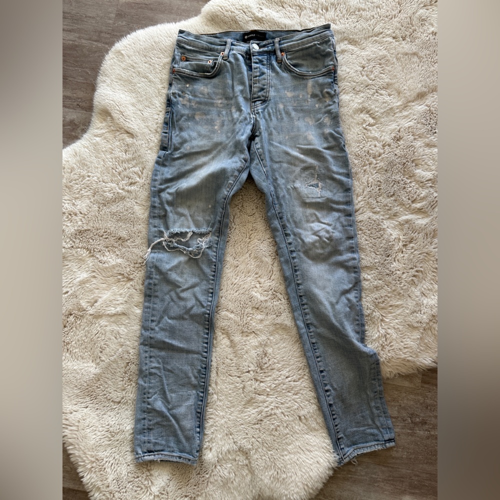 Purple Brand Women’s LIA P001 Light Blue Jeans sz 30